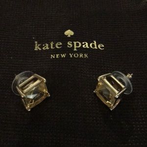 Kate Spade Yellow Gold Stud Earrings